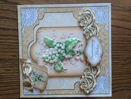 Lily of Valley Anniversary Special 8in Tag N' Envelope Kit Featured Gallery Photo