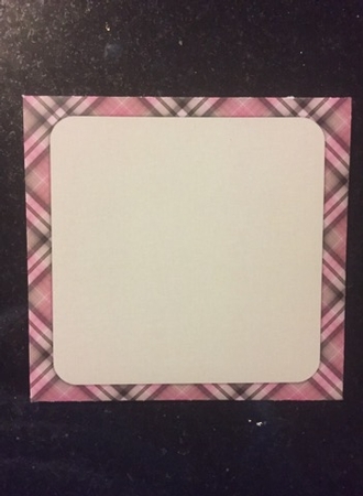 Vintage Pretty Pink Roses 5x5 Envelope by Linda Farrelly