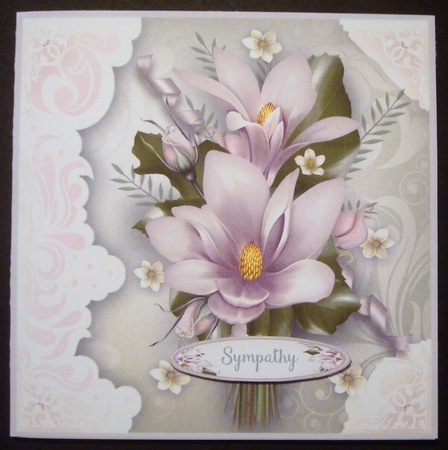Magnolia Floral Bouquet Mini Kit by Linda Fraser