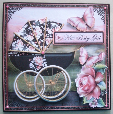 Baby Pink Heather Fields Topper by Linda Fraser