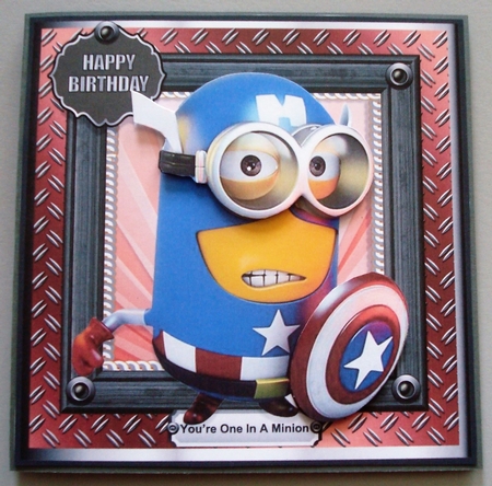 Super Minion 3 by Linda Fraser