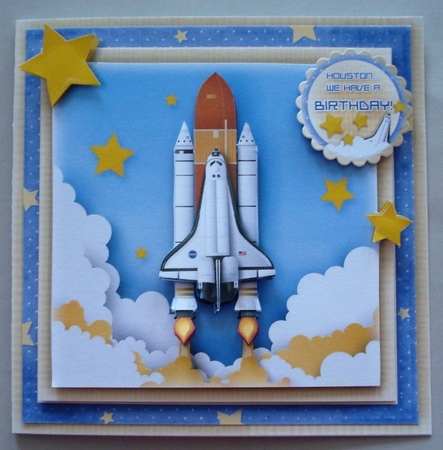 Houston... We have a Birthday! by Linda Fraser