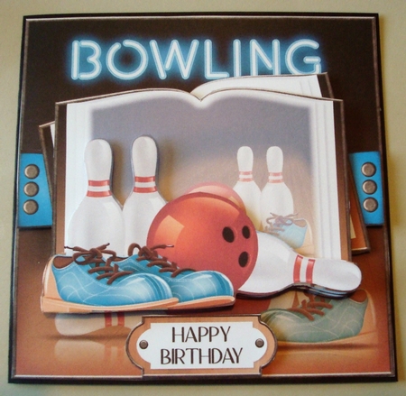 Bowling Open Book by Linda Fraser
