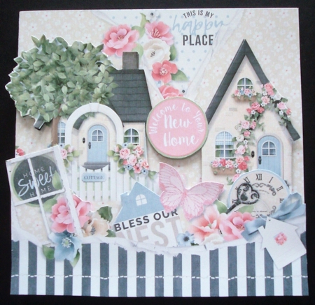 Home Sweet Home Papers 200Dpi by Linda Fraser