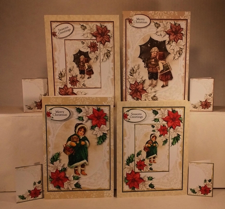 Lace Christmas Bumper Kit 4 by Linda Garnett