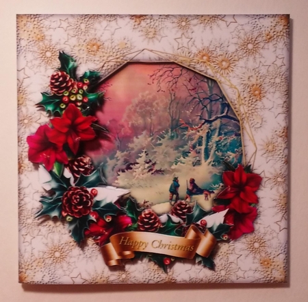 Christmas View - Foraging by Linda Garnett