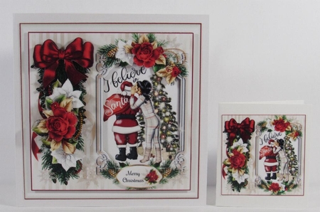 I Believe In Santa Mini Page Kit by Linda Garnett