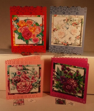 Beautiful Bouquet QUICK TOPPER Bumper Kit by Linda Garnett