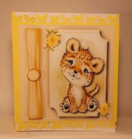 3 Lovely African Animal Cards 1 by Linda Garnett