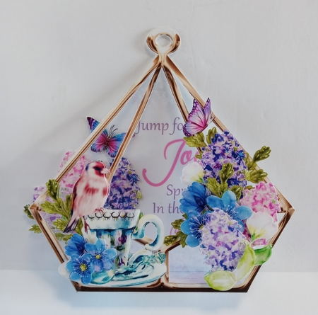 Jump for Joy 3d Terrarium Cards & Envelopes Kit by Linda Garnett