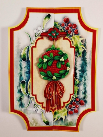 Shaped Z fold Christmas - 17 by Linda Garnett