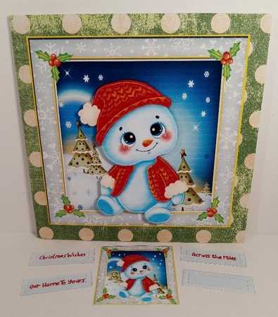 Gorgeous Little Snowman  by Linda Garnett