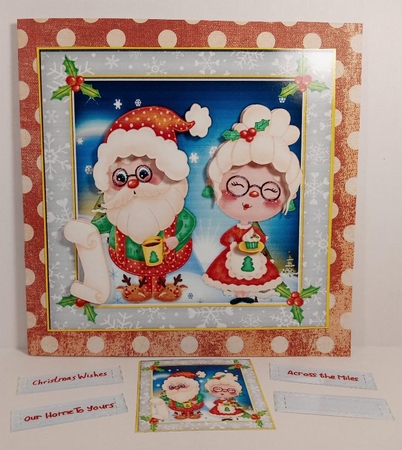 Gorgeous Mr & Mrs Santa Clause by Linda Garnett