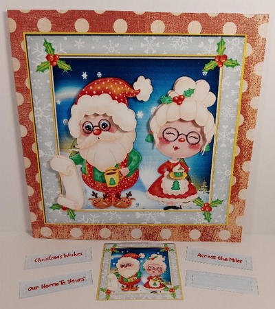Gorgeous Mr & Mrs Santa Clause by Linda Garnett