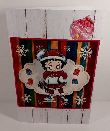 Betty Boop Christmas by Linda Garnett