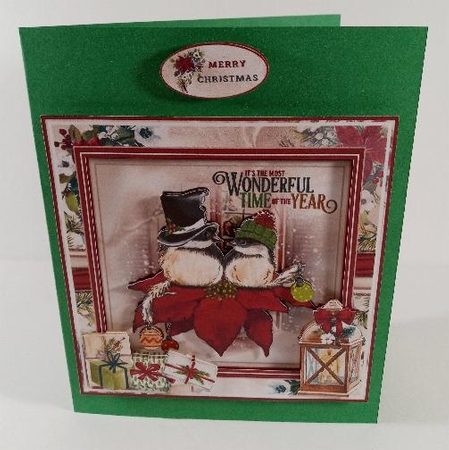My Chickadee 04 Christmas Mini Page Kit by Linda Garnett