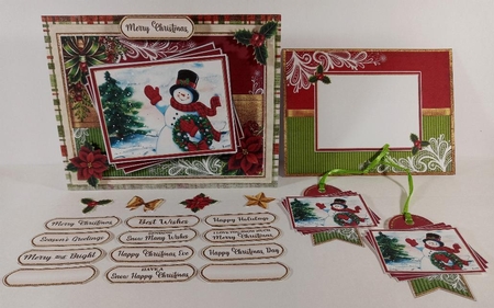 The Snow Bunch 5X7 MiniKit-2 by Linda Garnett