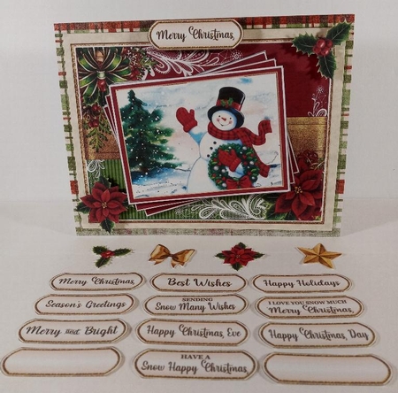 The Snow Bunch 5X7 MiniKit-2 by Linda Garnett