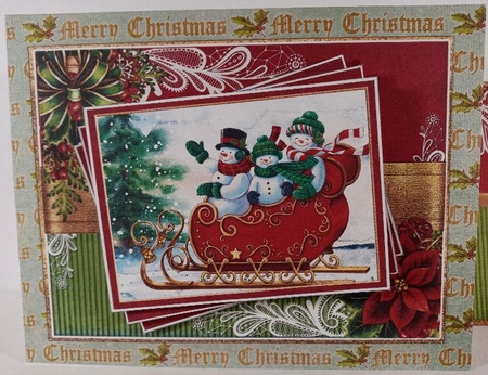 The Snow Bunch 5X7 MiniKit-6 by Linda Garnett