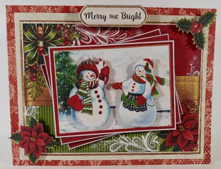 The Snow Bunch 5X7 MiniKit-7 by Linda Garnett