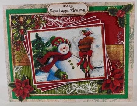 The Snow Bunch 5X7 MiniKit-8 by Linda Garnett