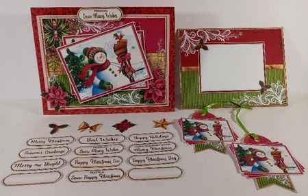 The Pink Snow Bunch MiniKit-8 by Linda Garnett