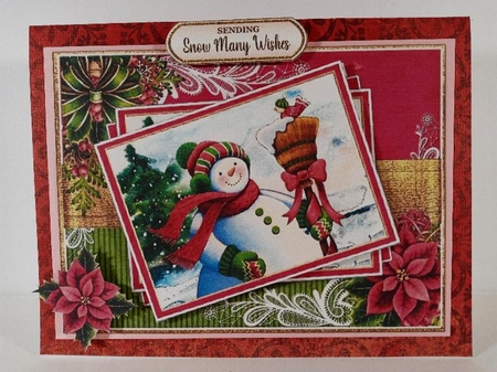 The Pink Snow Bunch MiniKit-8 by Linda Garnett