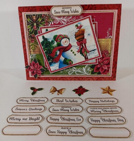 The Pink Snow Bunch MiniKit-8 by Linda Garnett