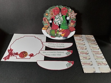 Let it Gnome 7 Rocker Card Mini Kit by Linda Garnett
