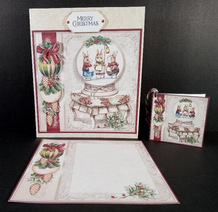 Christmas Animals Mini Kit-1 by Linda Garnett
