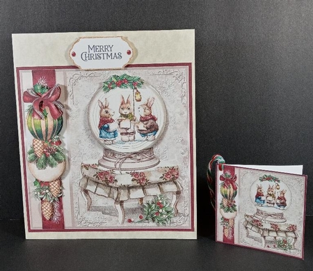Christmas Animals Mini Kit-1 by Linda Garnett