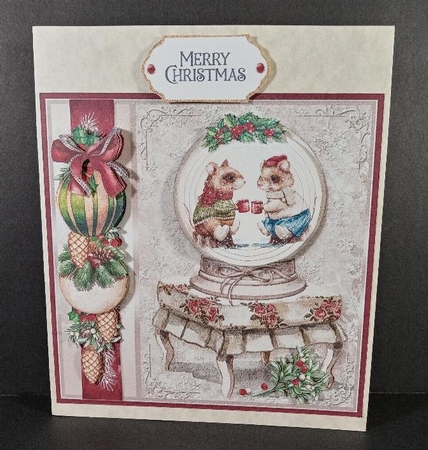 Christmas Animals Mini Kit-2 by Linda Garnett