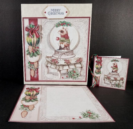 Christmas Animals Mini Kit-4 by Linda Garnett