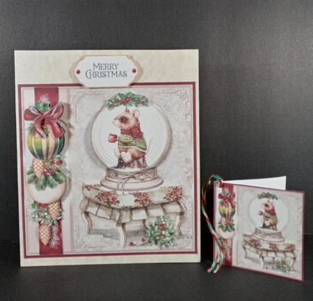 Christmas Animals Mini Kit-4 by Linda Garnett
