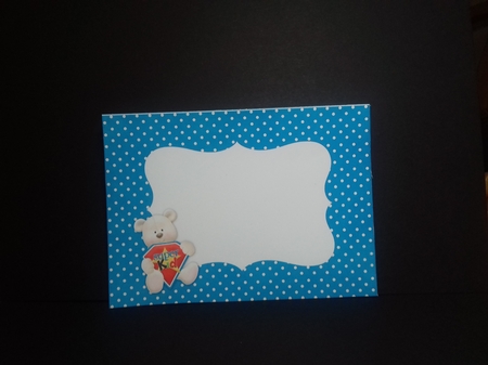 Super Kid Bracket Shaped Card Kit by Linda Greedy