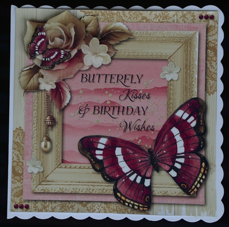 Butterfly Kisses 6 by LINDA HAMMOND