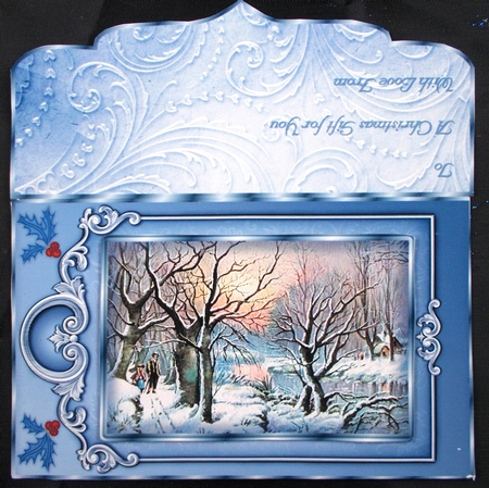 A Snowy Christmas Eve - Christmas Money Gift Envelope by Linda Short
