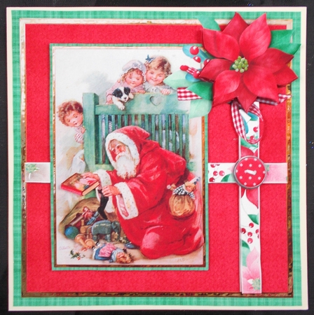 Santa is being watched by Linda Short
