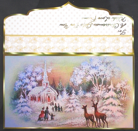 Christmas Eve Money/Gift Wallet by Linda Short