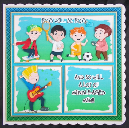 Boys Will Be Boys Mini Kit by Linda Short