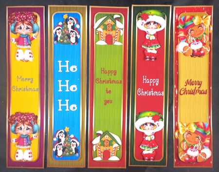 Christmas Book Marks  by Linda Short