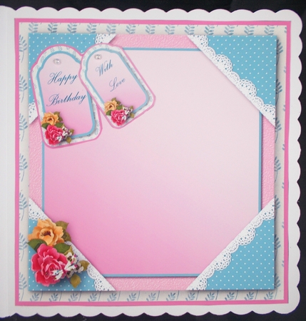 Flowers and Dragonflies - Corner Card Mini Kit by Linda Short