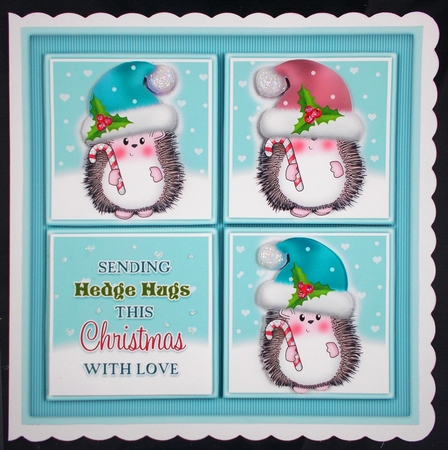 Hedge Hug Squares Mini Kit by Linda Short