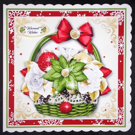 Festive Flower Basket Bumper Kit 1 by Linda Short