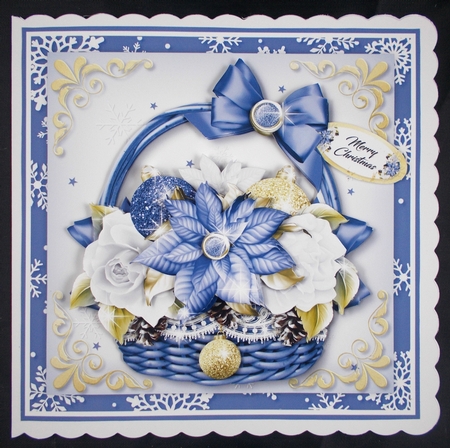 Festive Flower Basket Bumper Kit 1 by Linda Short