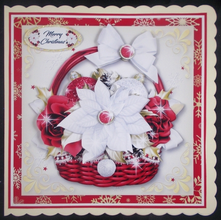 Festive Flower Basket Bumper Kit 2 by Linda Short