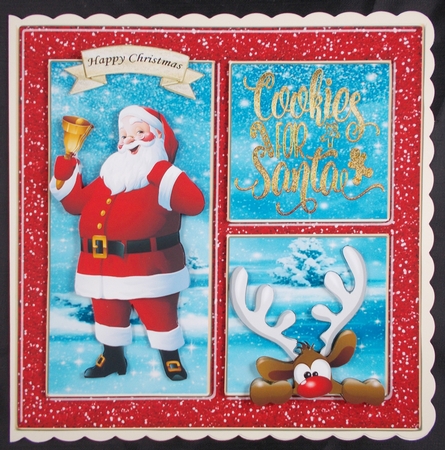 Cookies For Santa - 8x8 Mini Kit by Linda Short