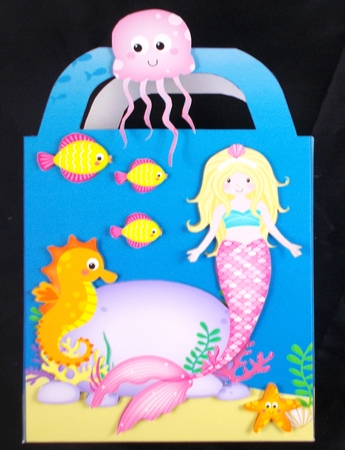 Little mermaid gift bag 1 by Linda Short