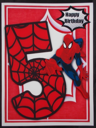 Spidermans 5th Birthday by Linda Short