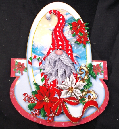 Xmas Gnome Wobble Card-2 by Linda Short